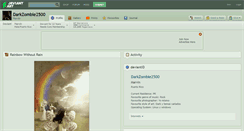 Desktop Screenshot of darkzombie2500.deviantart.com