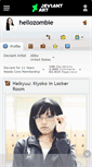 Mobile Screenshot of hellozombie.deviantart.com