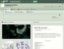 Tablet Screenshot of mangasupreme234.deviantart.com