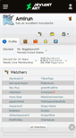 Mobile Screenshot of amirun.deviantart.com