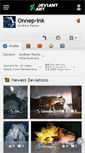 Mobile Screenshot of onnep-ink.deviantart.com