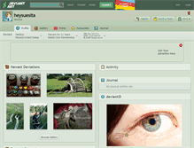 Tablet Screenshot of heysuesita.deviantart.com