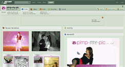 Desktop Screenshot of pimp-my-pic.deviantart.com