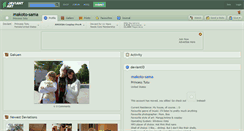 Desktop Screenshot of makoto-sama.deviantart.com