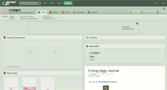 Desktop Screenshot of crypigplz.deviantart.com
