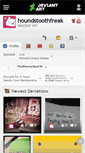 Mobile Screenshot of houndstoothfreak.deviantart.com