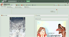 Desktop Screenshot of gypsy-love.deviantart.com