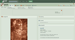 Desktop Screenshot of joe-kill.deviantart.com
