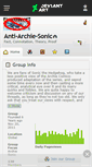 Mobile Screenshot of anti-archie-sonic.deviantart.com