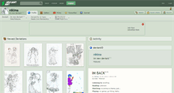 Desktop Screenshot of nikima.deviantart.com