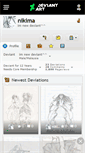 Mobile Screenshot of nikima.deviantart.com