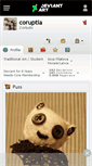 Mobile Screenshot of coruptia.deviantart.com