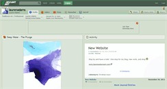Desktop Screenshot of laurenadams.deviantart.com