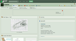 Desktop Screenshot of golanlan.deviantart.com