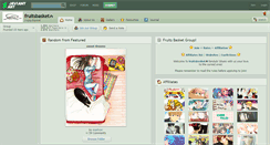 Desktop Screenshot of fruitsbasket.deviantart.com