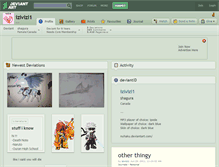 Tablet Screenshot of izivizi1.deviantart.com