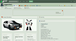 Desktop Screenshot of megasxlrfan3.deviantart.com