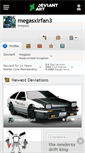 Mobile Screenshot of megasxlrfan3.deviantart.com