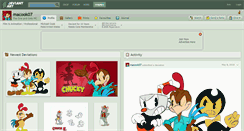 Desktop Screenshot of macook07.deviantart.com