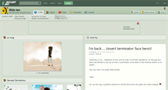 Desktop Screenshot of little-leo.deviantart.com