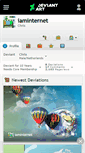 Mobile Screenshot of iaminternet.deviantart.com