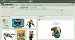 Desktop Screenshot of chronophoenix.deviantart.com