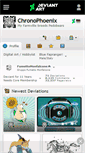 Mobile Screenshot of chronophoenix.deviantart.com