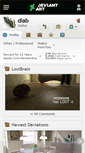 Mobile Screenshot of dlab.deviantart.com