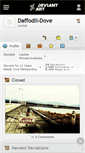 Mobile Screenshot of daffodil-dove.deviantart.com