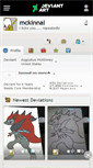 Mobile Screenshot of mckinnal.deviantart.com