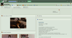 Desktop Screenshot of kumochan.deviantart.com