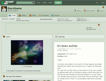 Tablet Screenshot of emo-kinemo.deviantart.com