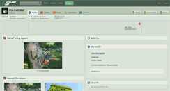 Desktop Screenshot of ms-monster.deviantart.com