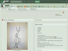 Tablet Screenshot of meldy.deviantart.com