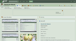 Desktop Screenshot of haruhi-the-natural.deviantart.com