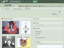 Tablet Screenshot of fru-n-quiz.deviantart.com