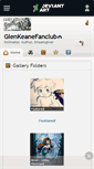 Mobile Screenshot of glenkeanefanclub.deviantart.com