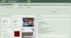 Desktop Screenshot of lanogavalentine.deviantart.com