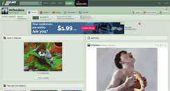 Desktop Screenshot of mrdaedalus.deviantart.com