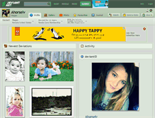 Tablet Screenshot of ahorselv.deviantart.com