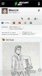 Mobile Screenshot of bbox24.deviantart.com