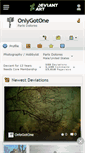 Mobile Screenshot of onlygotone.deviantart.com