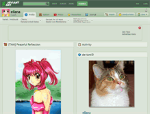 Tablet Screenshot of ellana.deviantart.com