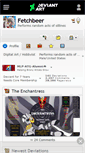 Mobile Screenshot of fetchbeer.deviantart.com