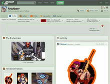 Tablet Screenshot of fetchbeer.deviantart.com