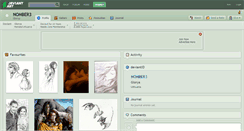 Desktop Screenshot of nomber3.deviantart.com