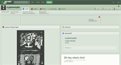 Desktop Screenshot of cryptomorphe.deviantart.com