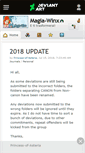 Mobile Screenshot of magia-winx.deviantart.com