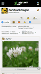 Mobile Screenshot of darkblackdragon.deviantart.com