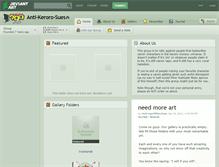 Tablet Screenshot of anti-keroro-sues.deviantart.com